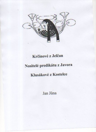 Jan Jna-Krnov z Jelan Nositel prediktu z Javora Kluskov z Kostelce